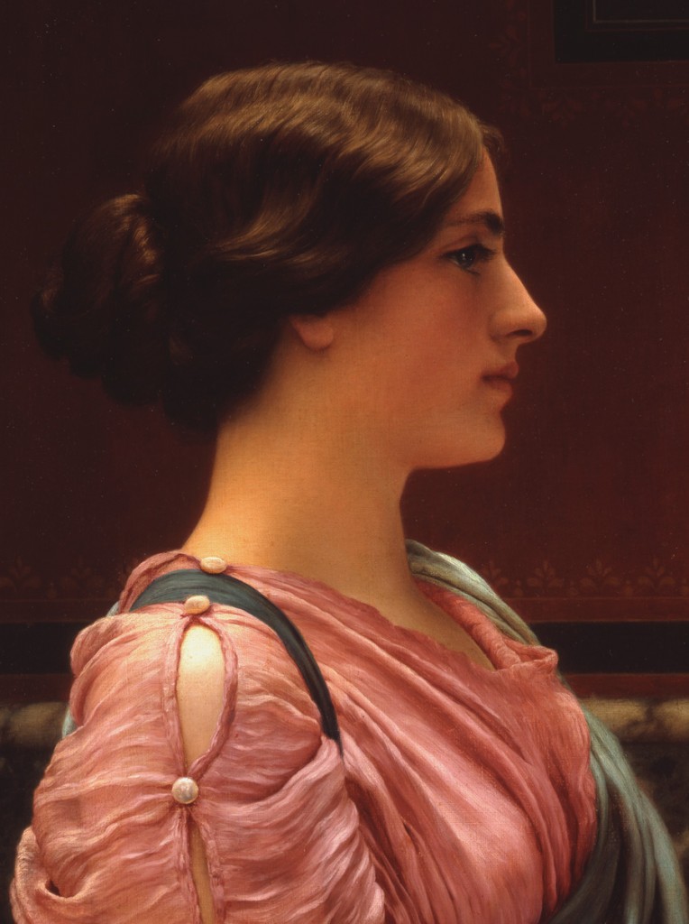 A Classical Beauty by John William Godward