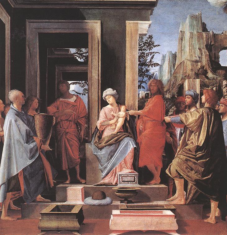 Adoration of the Magi by Bramantino-History Painting