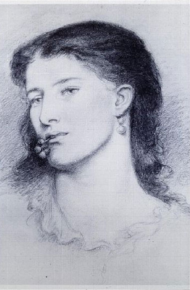 Aggie by Dante Gabriel Rossetti(British Painting)
