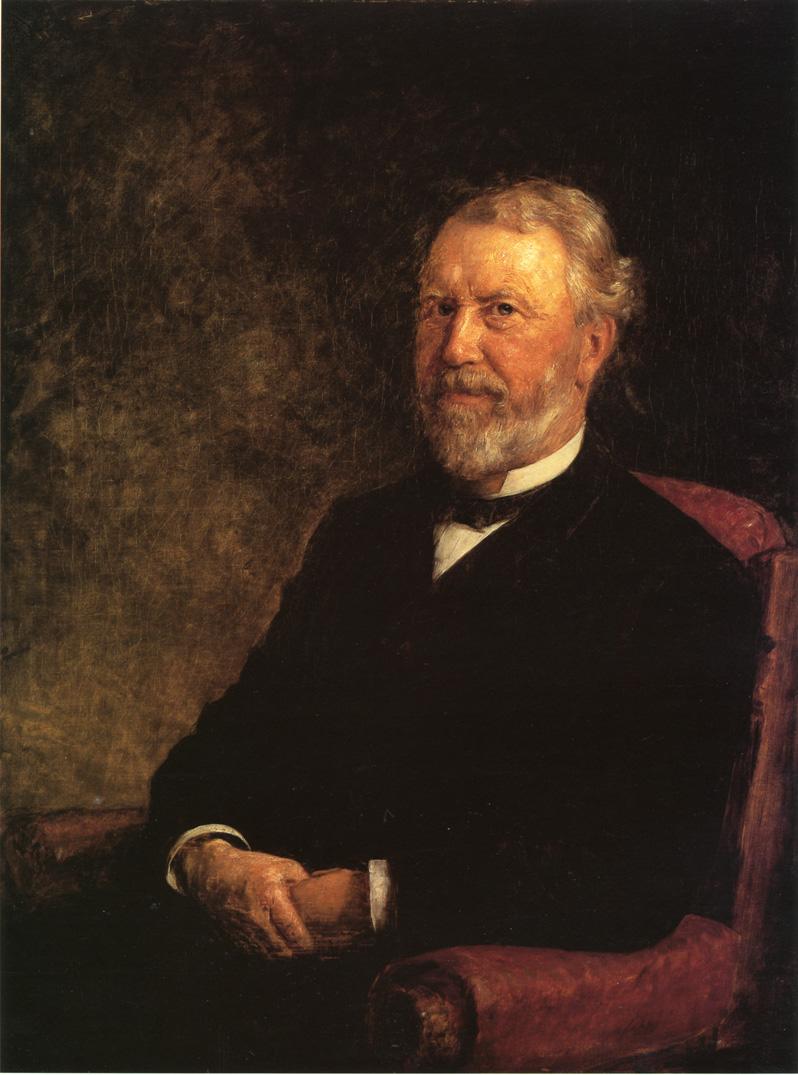 Albert G. Porter, Governor of Indiana by Theodore Clement Steele-Portrait Painting