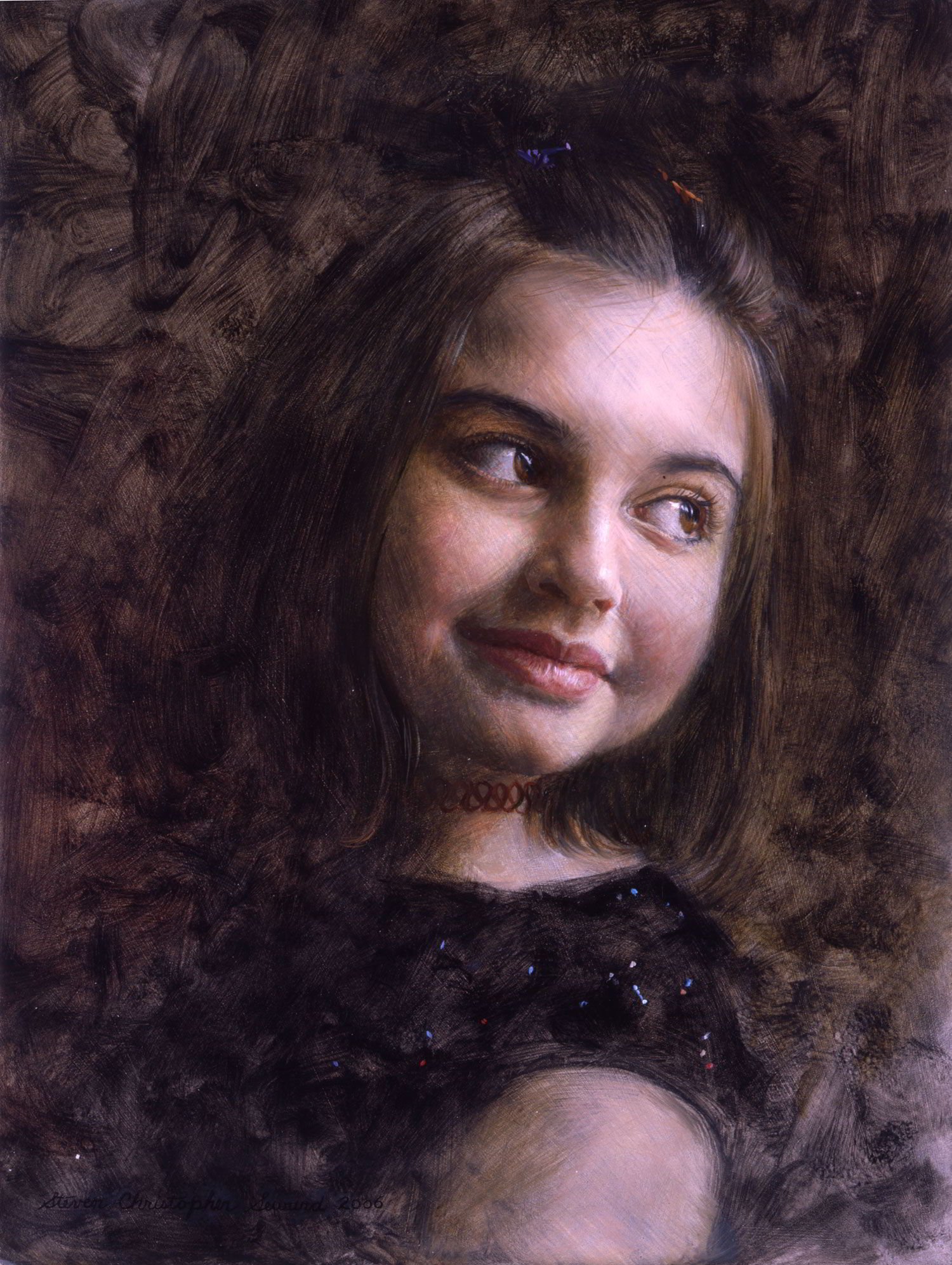 Ann Jordan by Steven Christopher Seward-Oil Painting