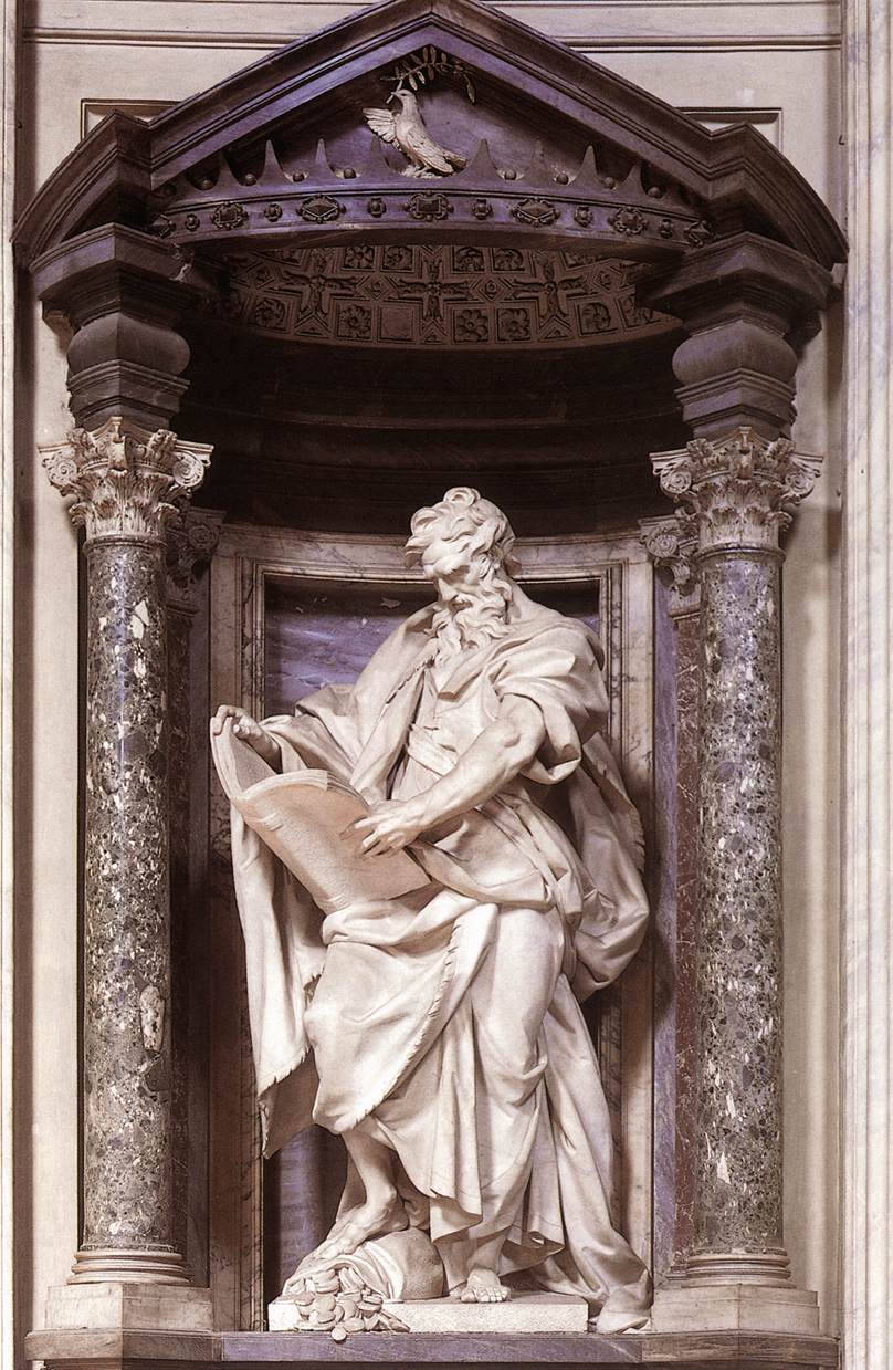Apostle St Matthew by Camillo Rusconi-Sculpture