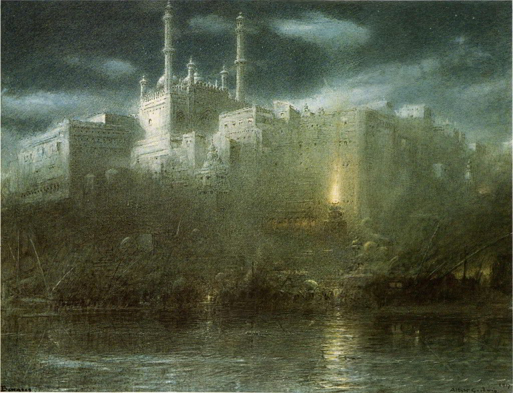 Benares by Albert Goodwin