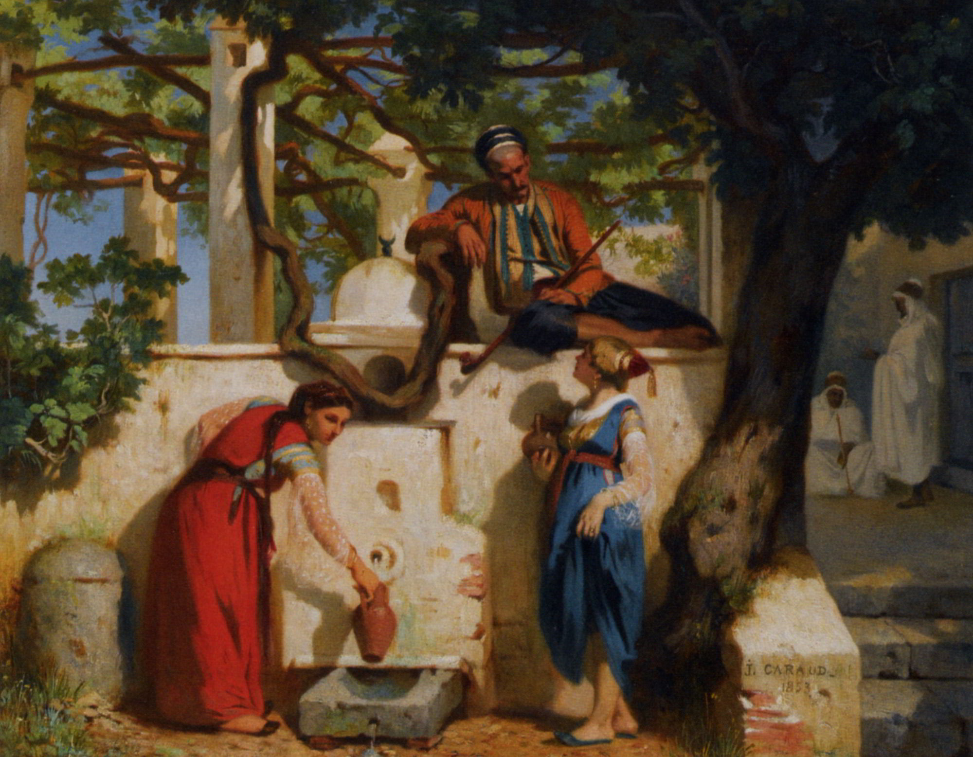 By The Well by Joseph Caraud