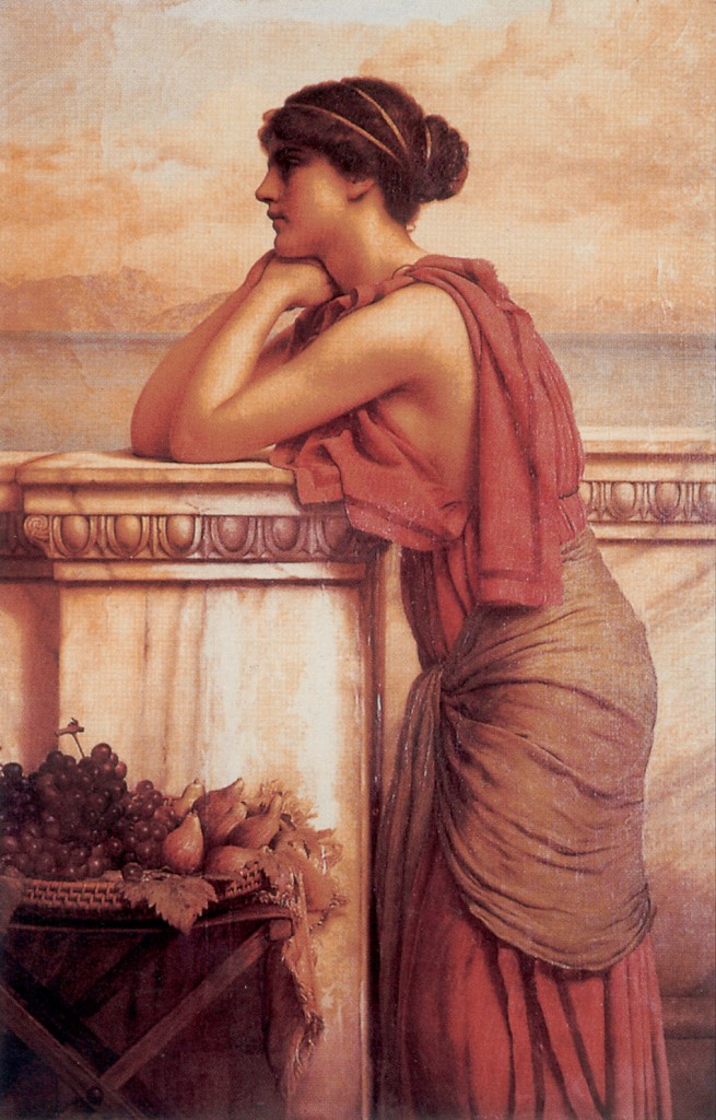 By the Wayside by John William Godward