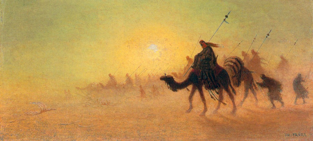 Crossing the Desert by Charles Theodore Frere