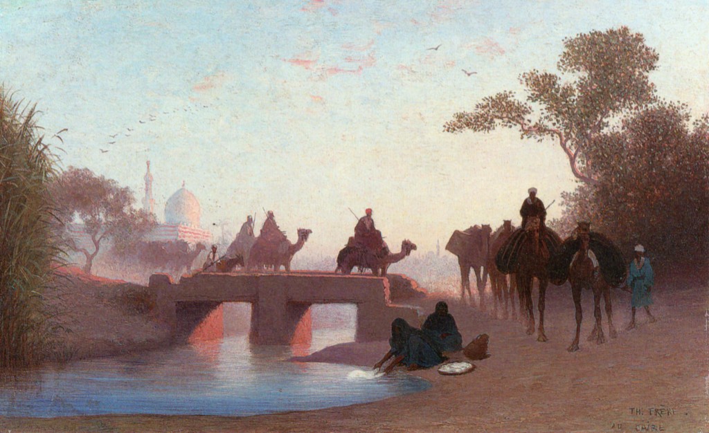 Environs du Caire by Charles Theodore Frere