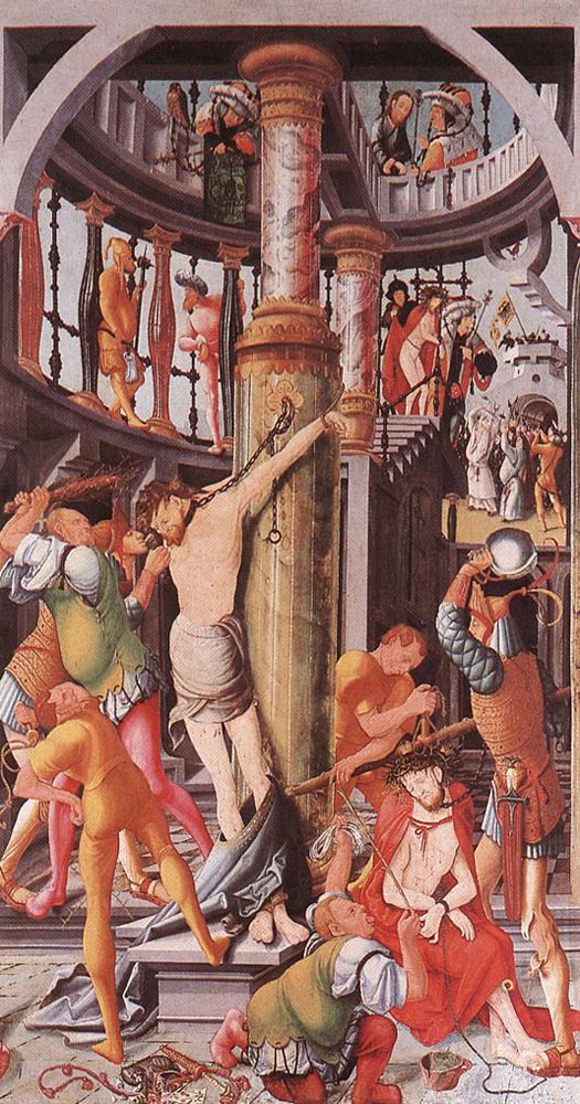 Flagellation of Christ by Jorg Ratgeb