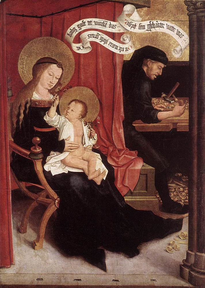 Holy Family by Bernhard Strigel-German Painting