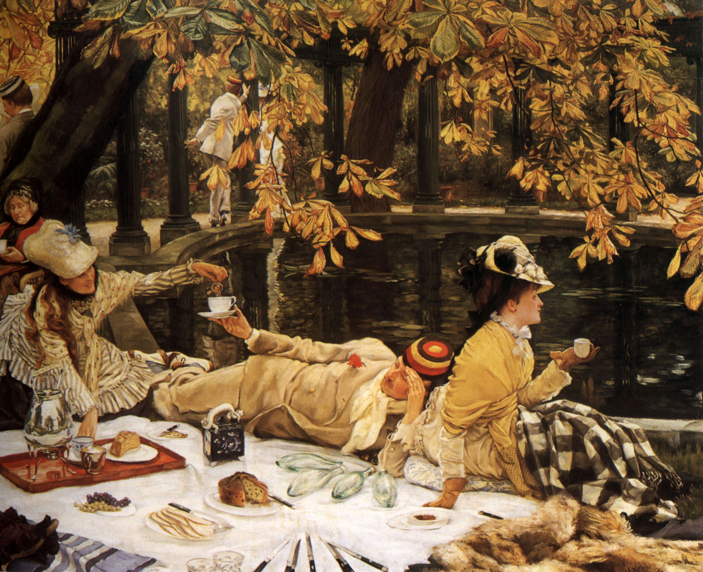 Holyday by James Jacques Joseph Tissot-French Painting