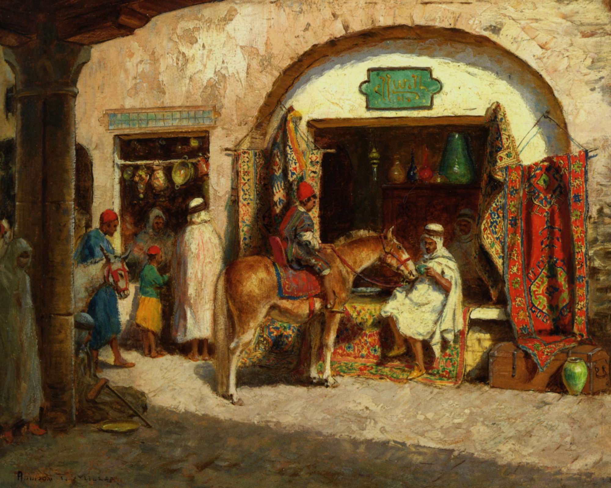 In The Market by Addison Thomas Millar