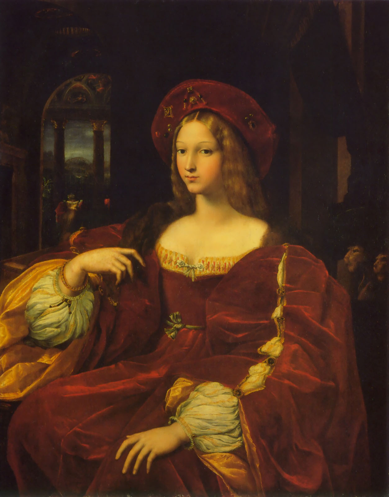Joanna of Aragon by Raphael