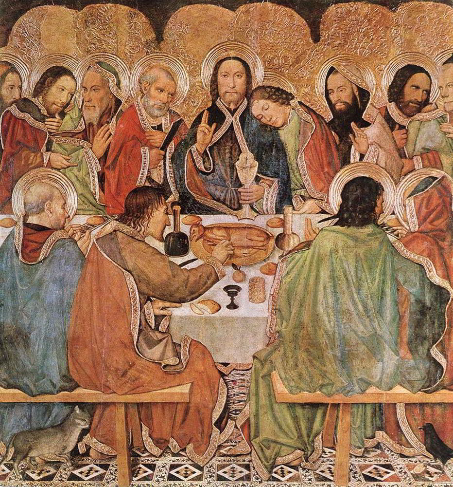 Last Supper by Jaume Huguet-History Painting
