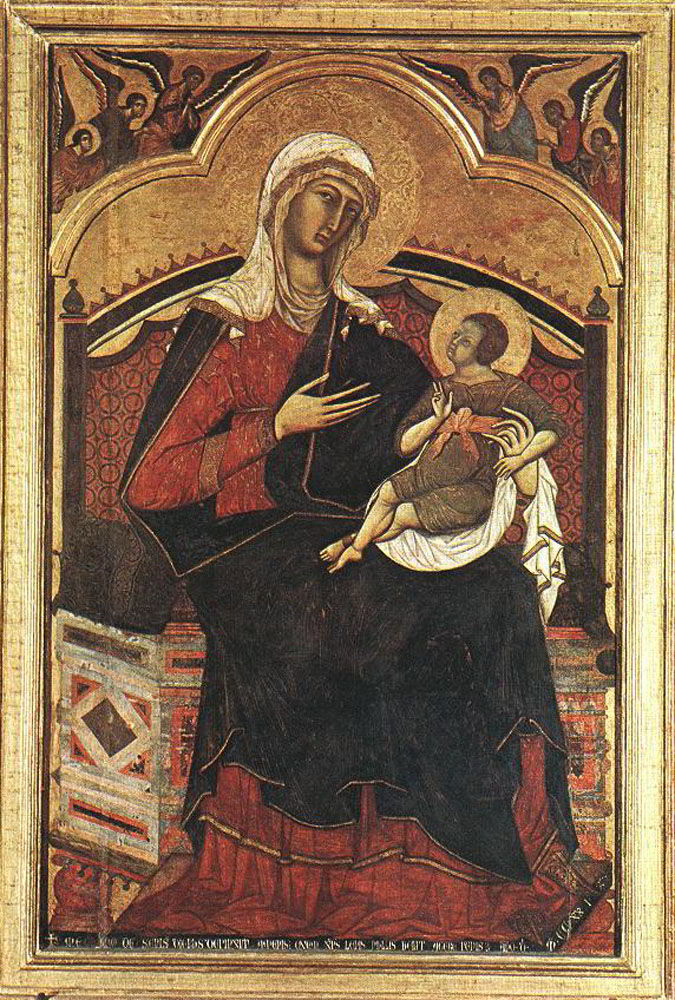 Madonna and Child by Guido Da Siena
