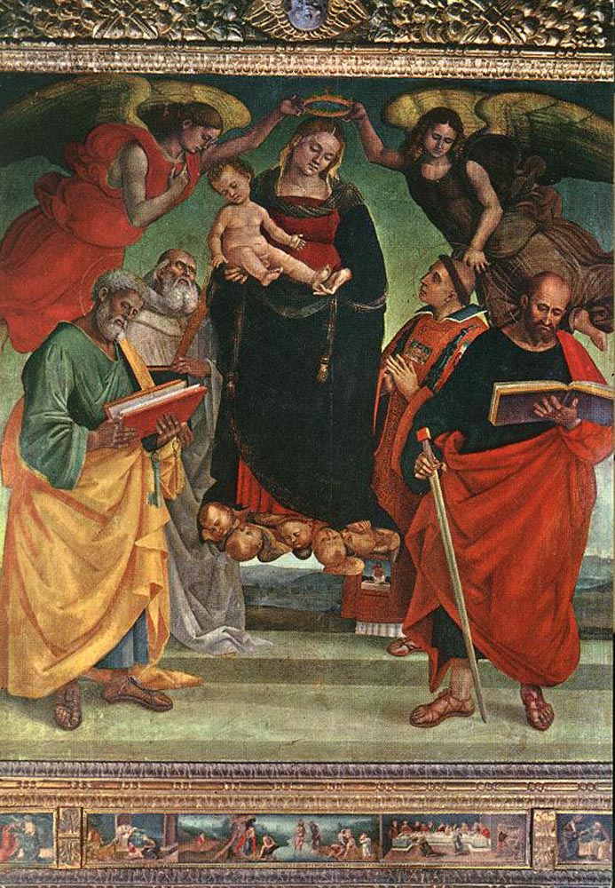 Madonna and Child with Saints by Luca Signorelli