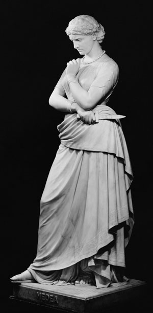 Medea by William Wetmore Story-Sculpture