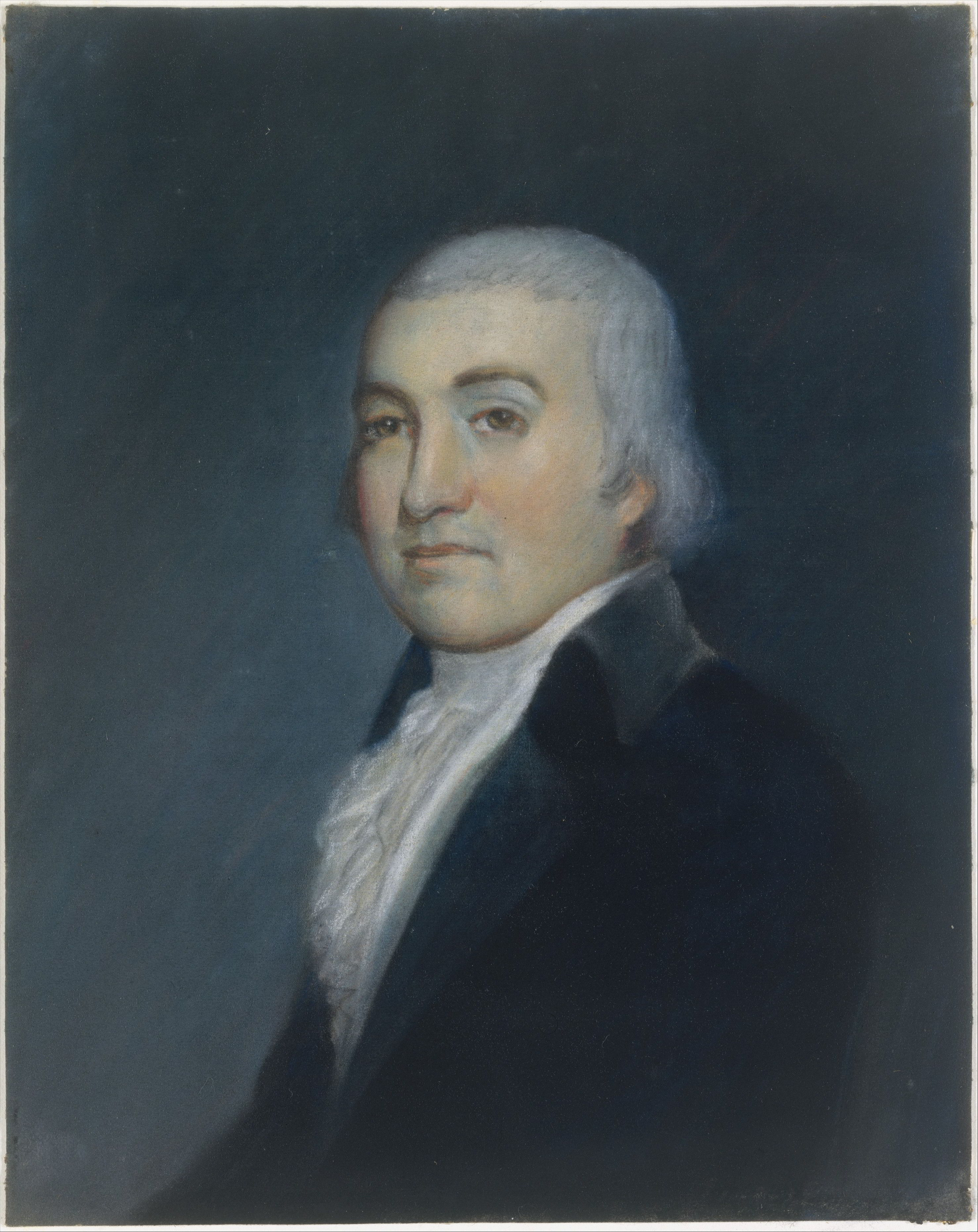 Noah Webster by James Sharples-Gentleman Painting