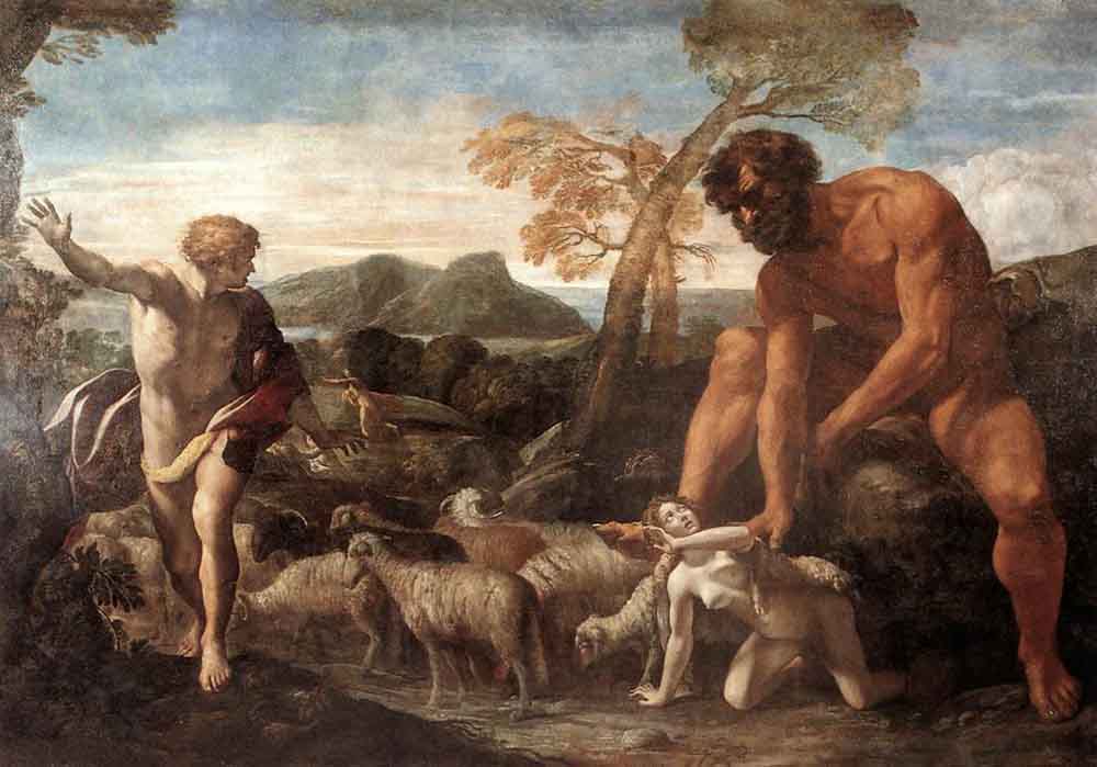 Norandino and Lucina Discovered by the Ogre by Giovanni Lanfranco