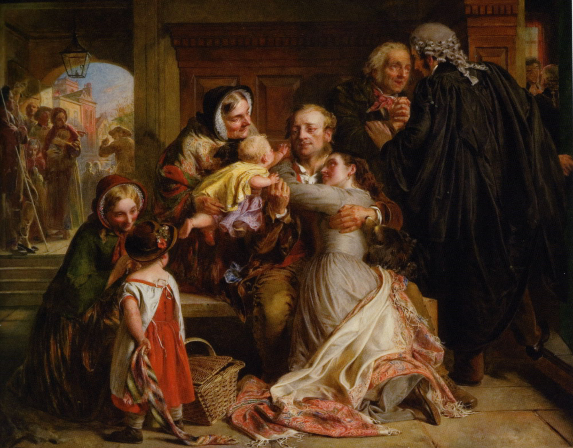 Not Guilty by Abraham Solomon-English Painting