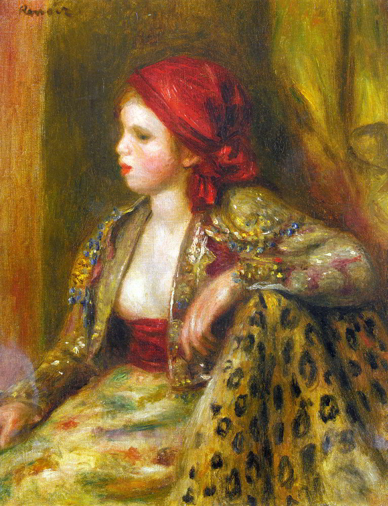 Odalisque by Pierre Auguste Renoir