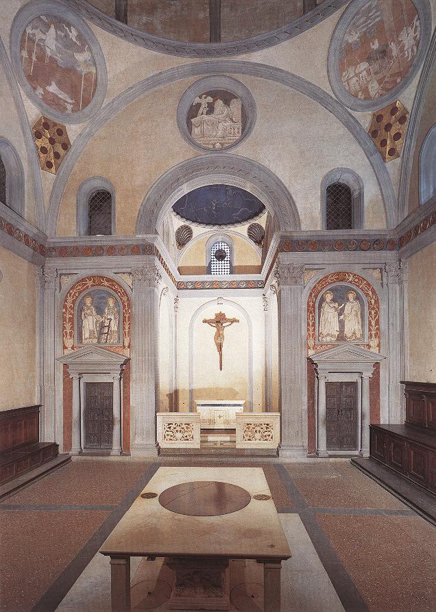 Old Sacristy by Filippo Brunelleschi