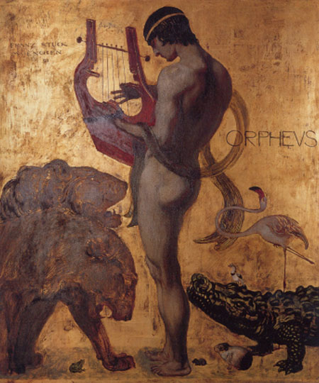 Orpheus by Franz von Stuck-Oil Painting