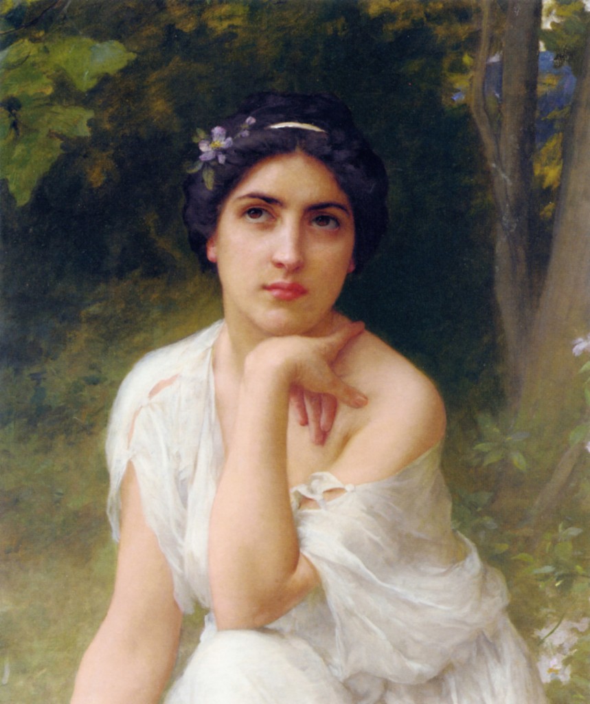 Pensive by Charles Amable Lenoir