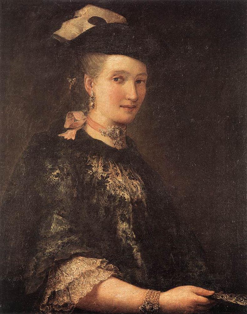 Portrait of a Lady by Alessandro Longhi