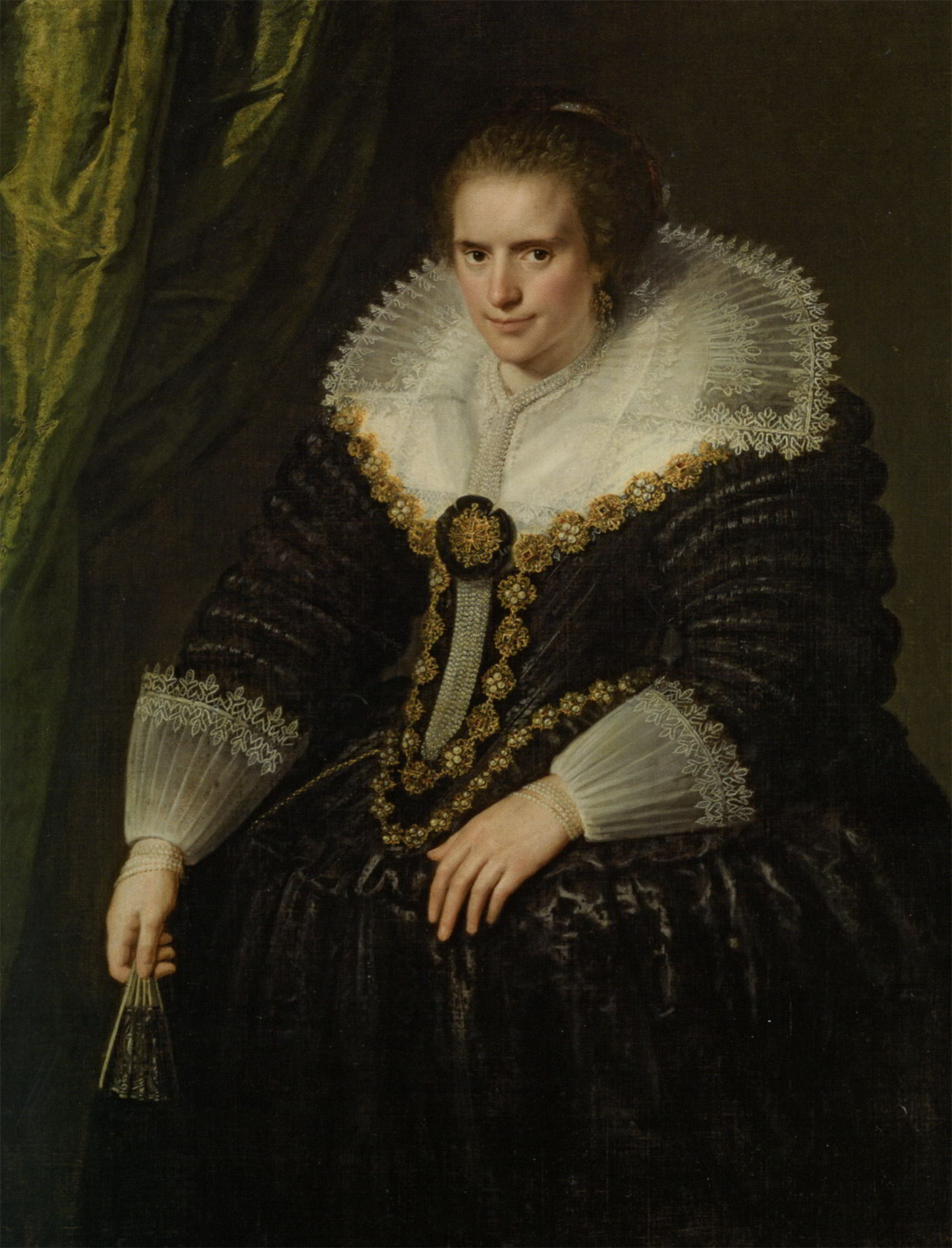 Portrait of a Noble Woman by Paulus Moreelse