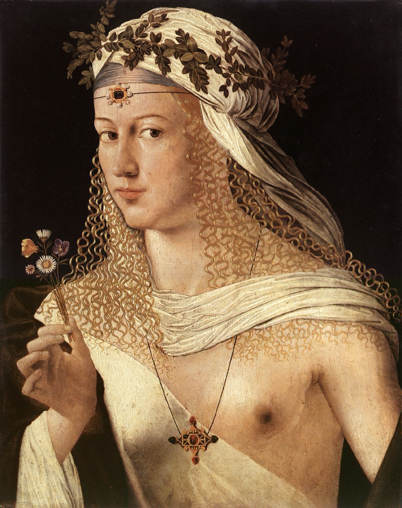 Portrait of a Woman by Bartolommeo Veneto