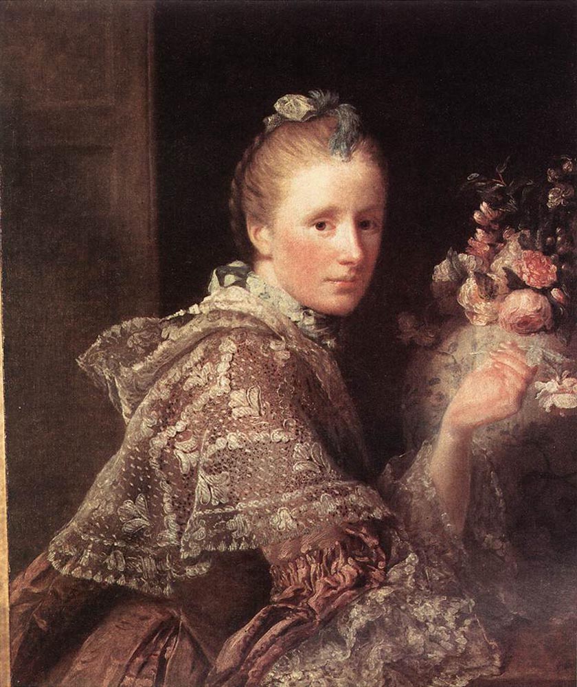 Portrait of the Artist's Wife by Allan Ramsay