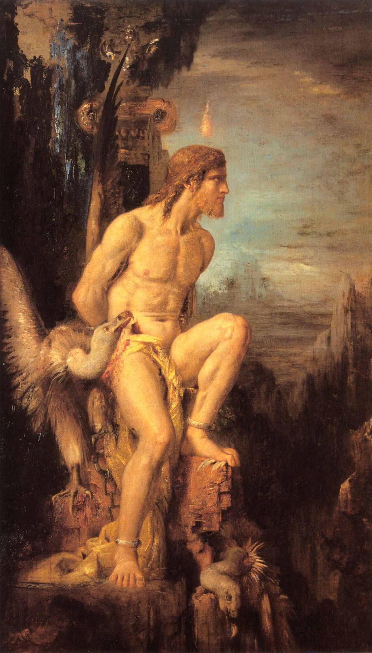 Prometheus by Gustave Moreau