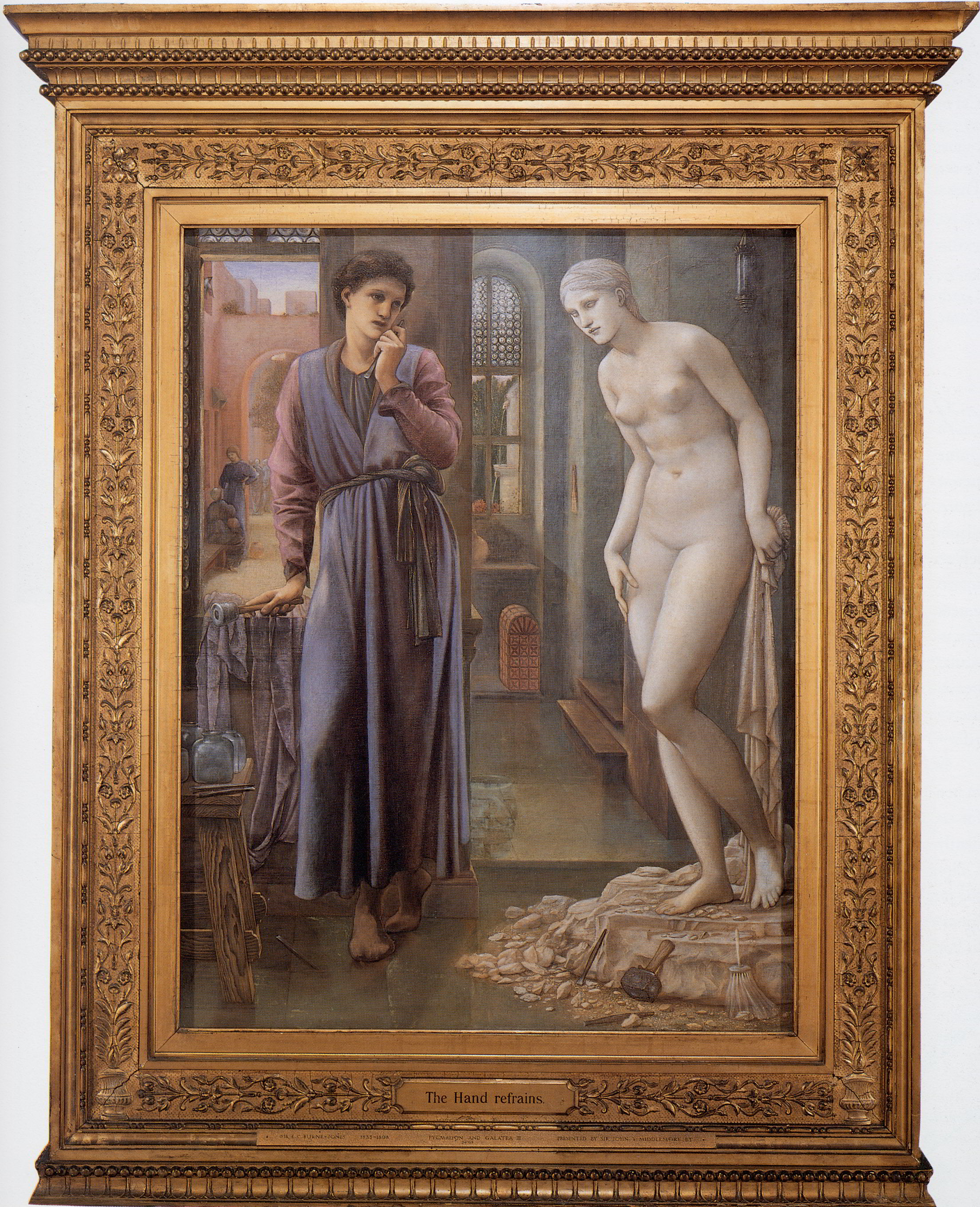 Pygmalion and the Image 2 The Hand Refrains by Edward Burne Jones