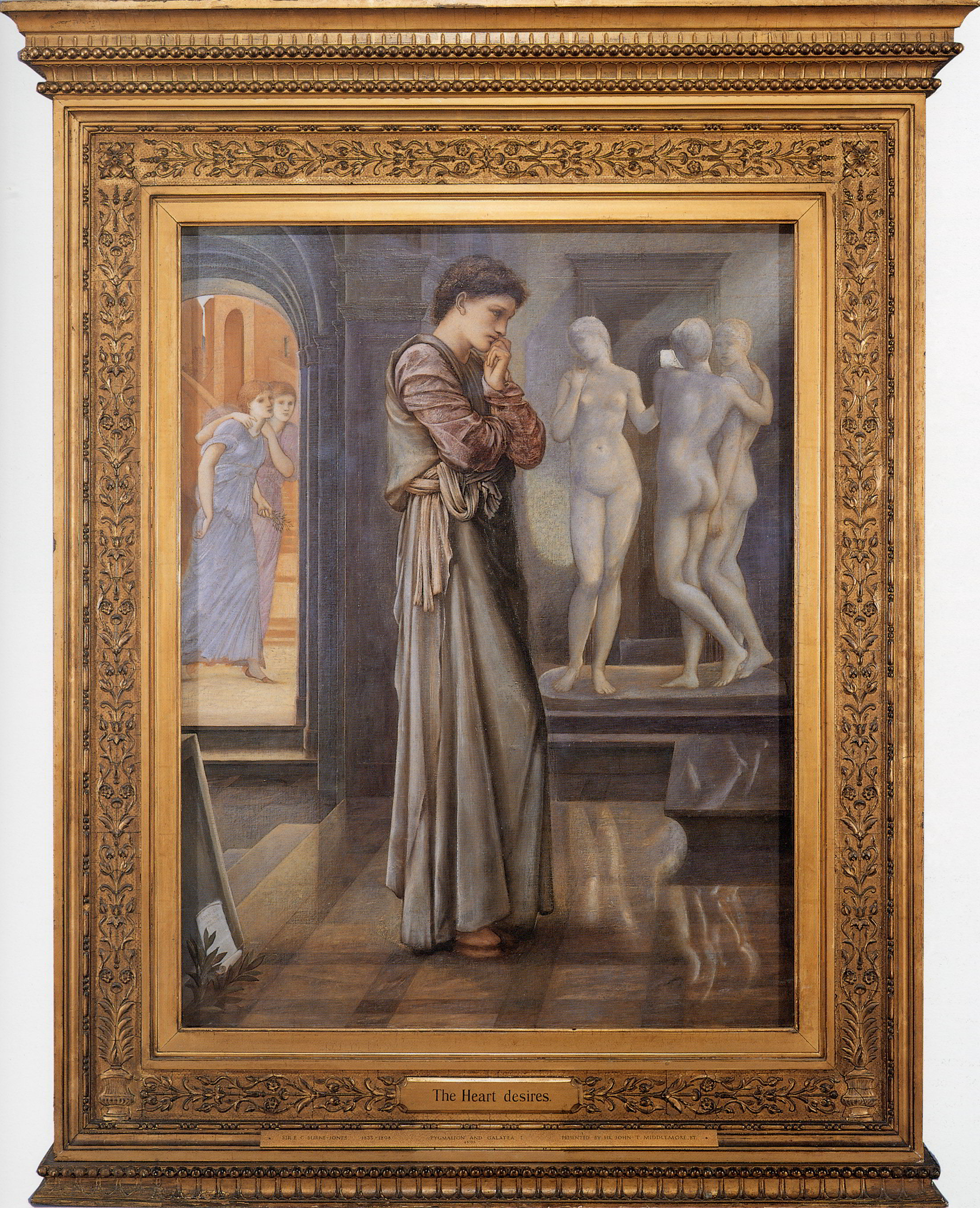 Pygmalion and the Image I  The Heart Desires by Edward Burne Jones