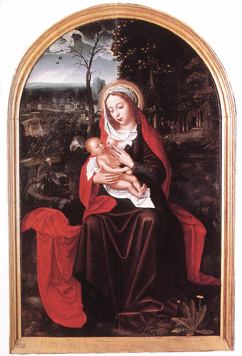 Rest on the Flight into Egypt by Ambrosius Benson