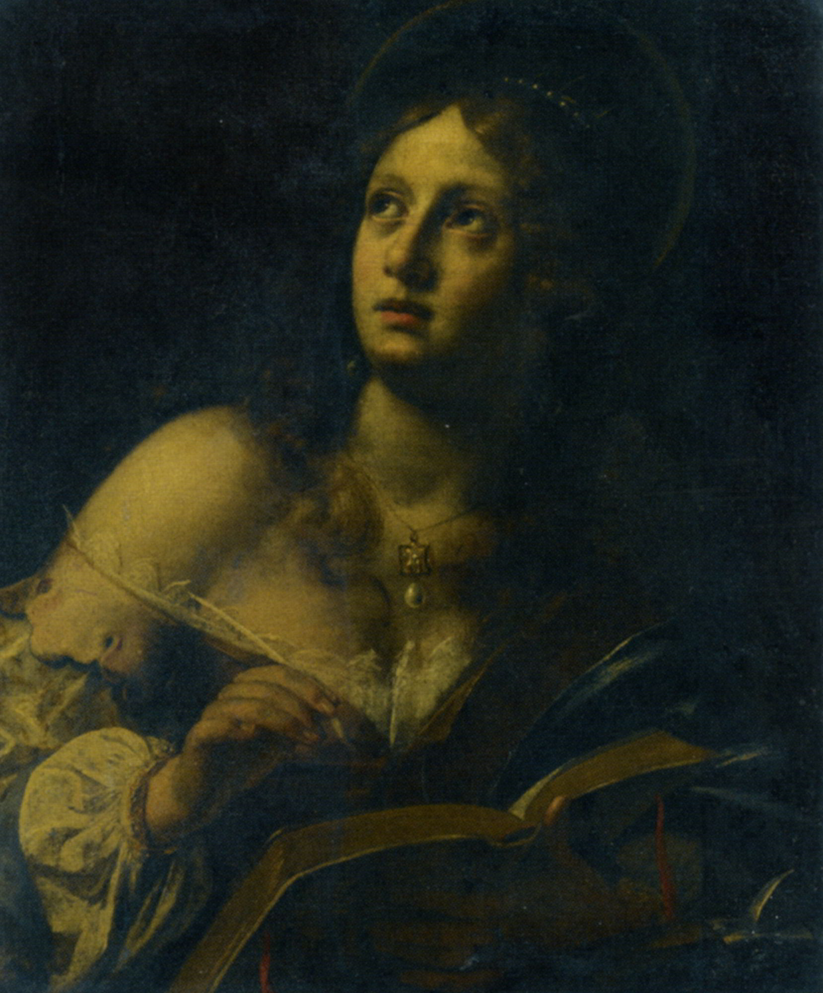 Saint Catherine of Alexandria by Giovanni Martinelli - ArtPaintingArtist