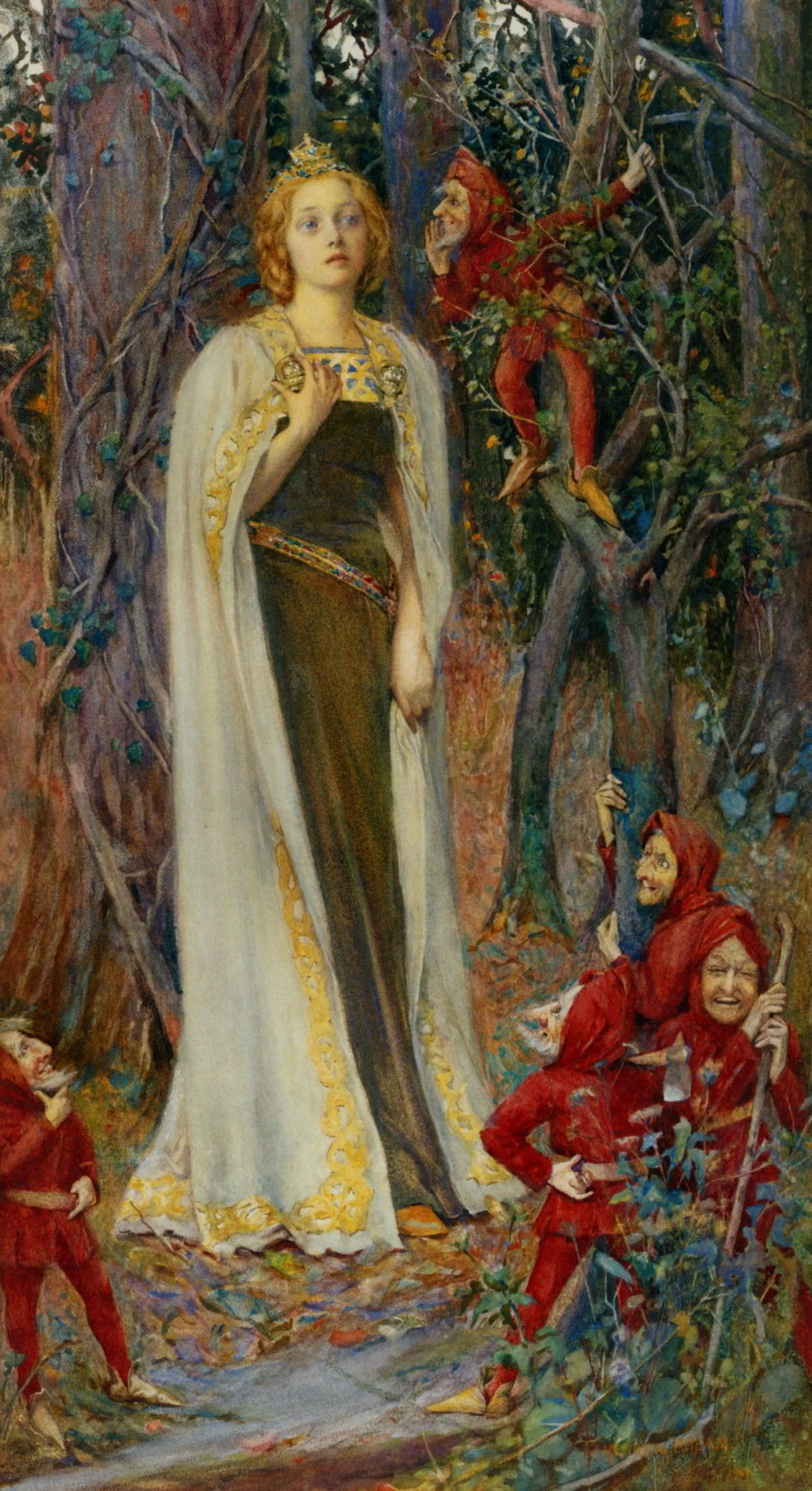 Snow White by Henry Meynell Rheam
