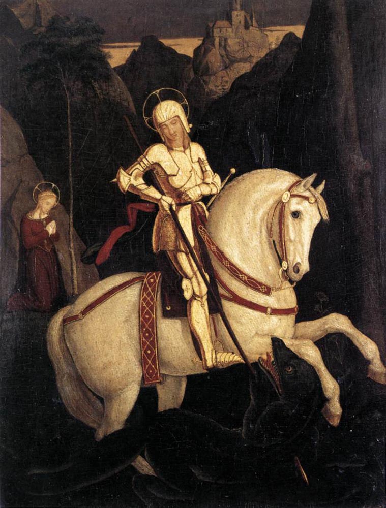 St George and the Dragon by Franz Pforr