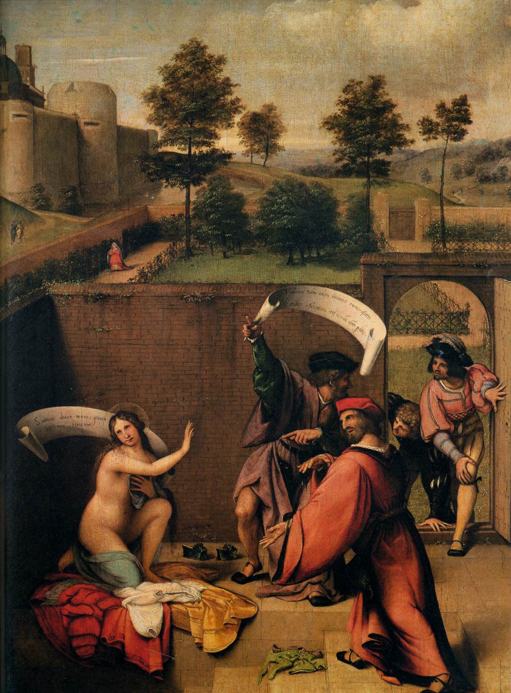 Susanna and the Elders by Lorenzo Lotto