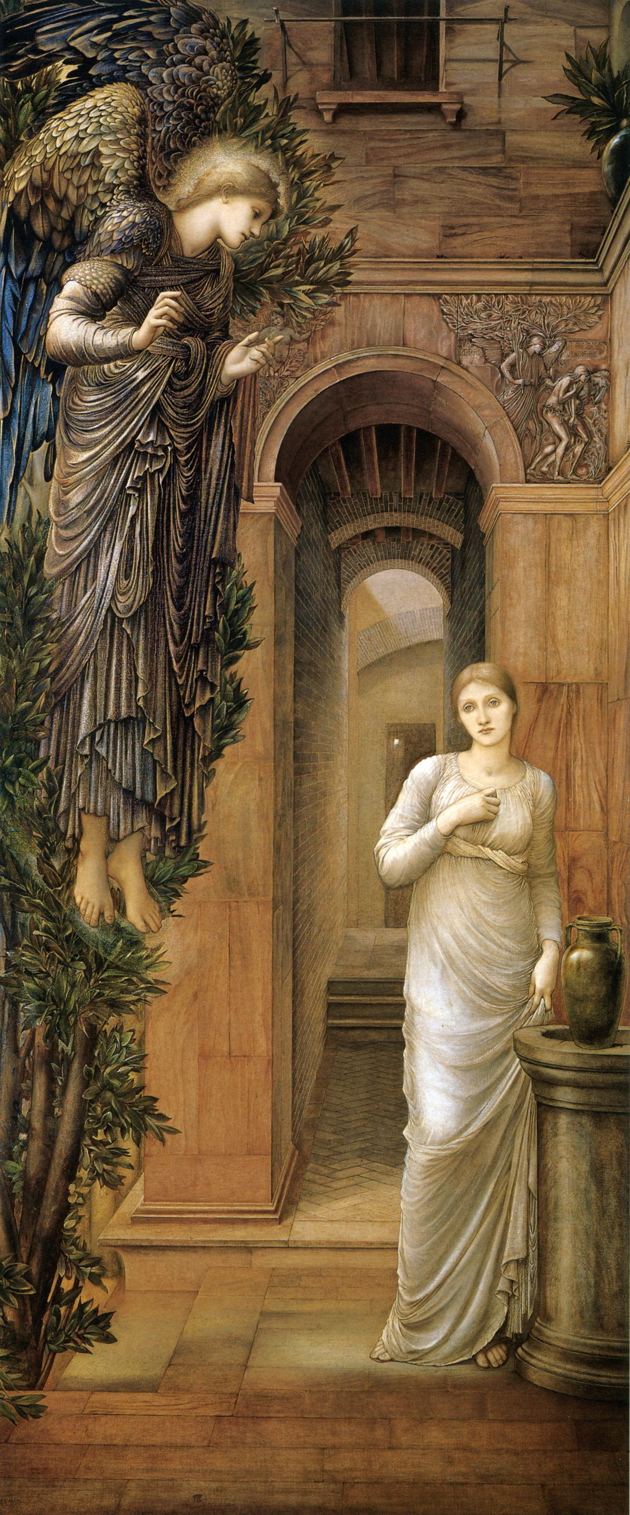 The Annunciation by Edward Burne-Jones