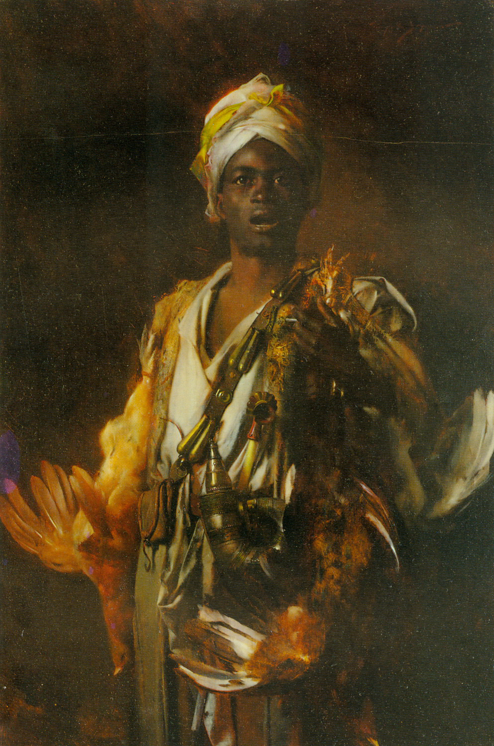 The Arab Hunter by George Seymour-Arab Painting