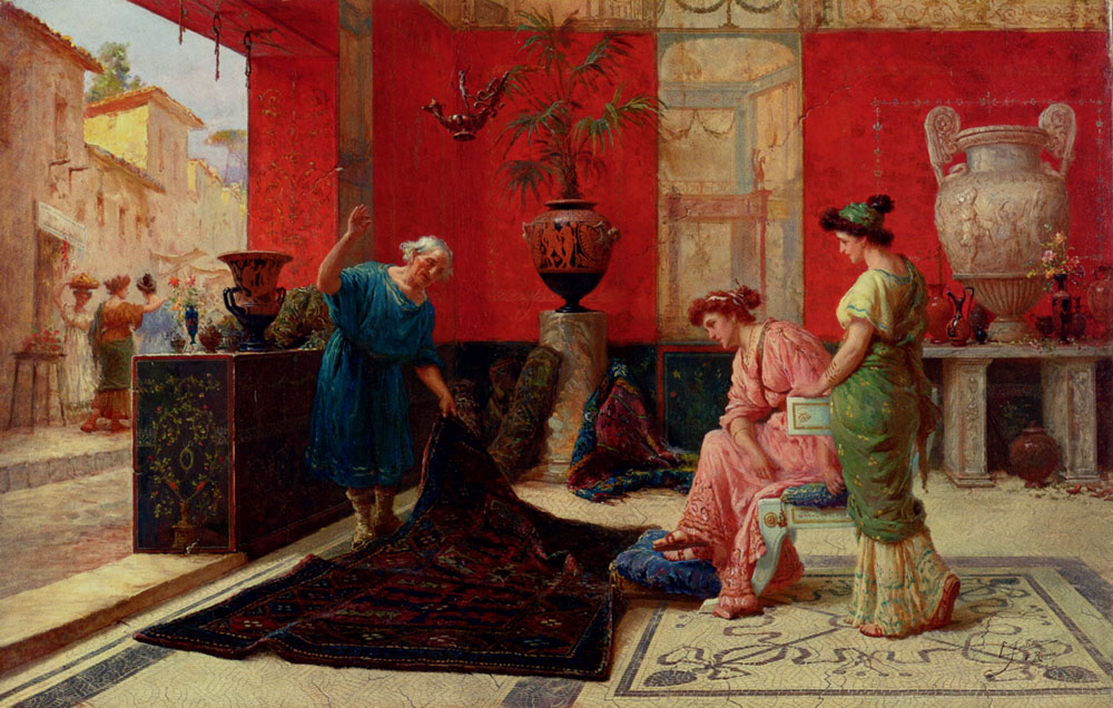The Carpet Seller by Eduardo Forti