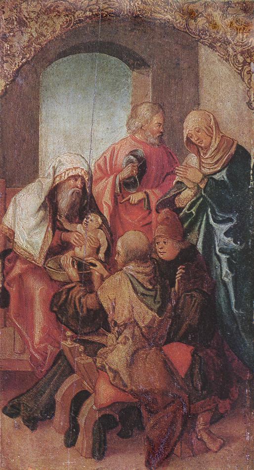 The Circumcision of Christ by Hans Leonhard Schaufelein-History Painting