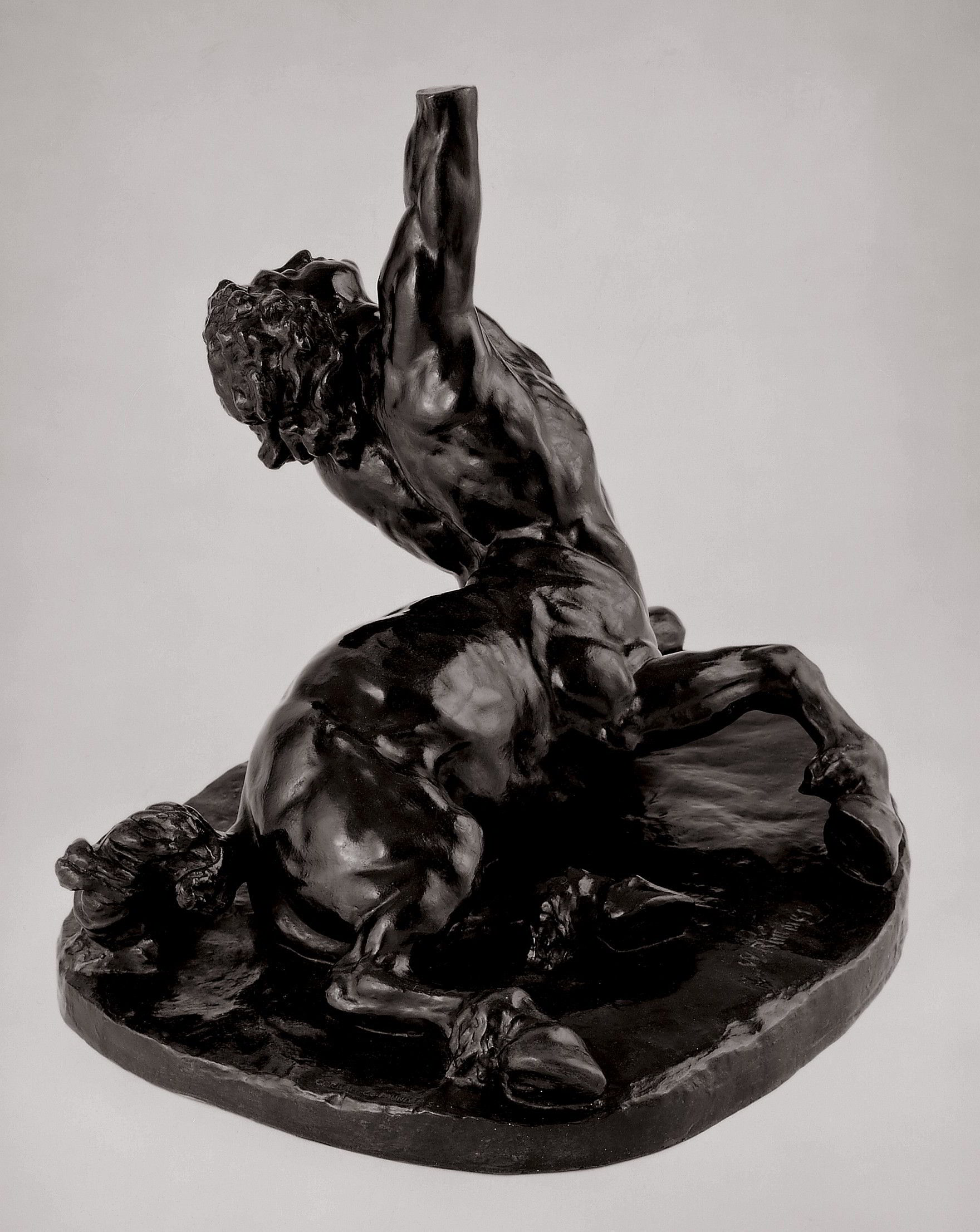 The Dying Centaur by William Rimmer-Sculpture