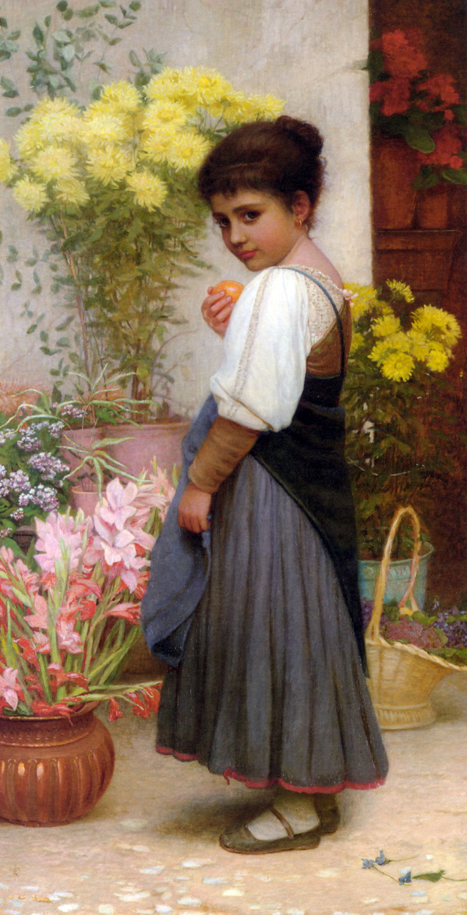The Flower Merchant by Kate Perugini