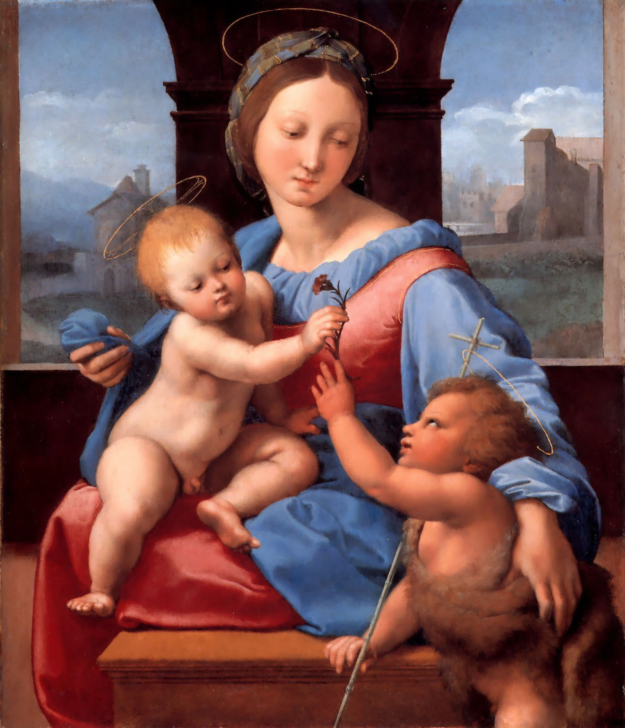 The Garvagh Madonna by Raphael