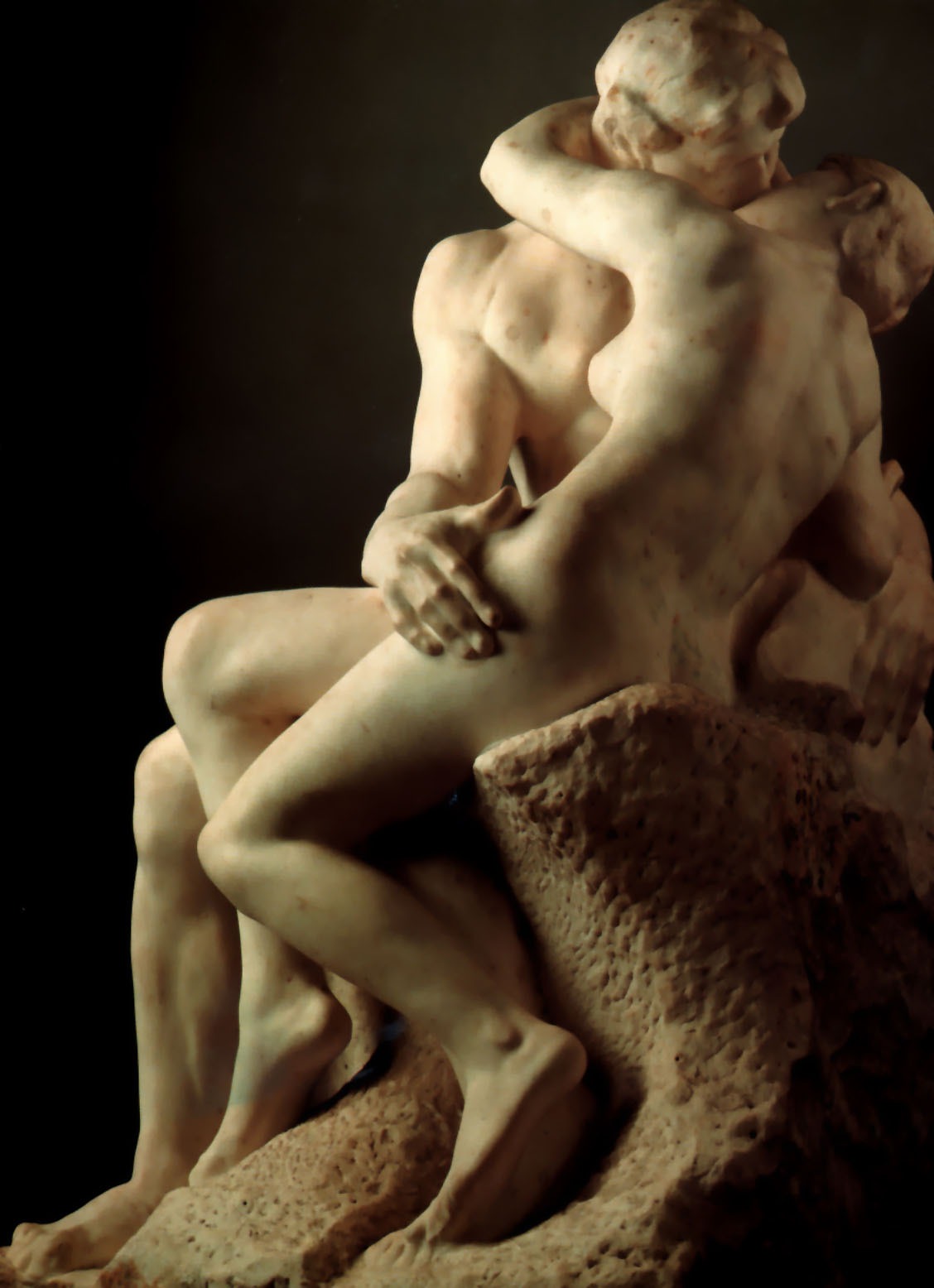 The Kiss by Auguste Rodin-Sculpture