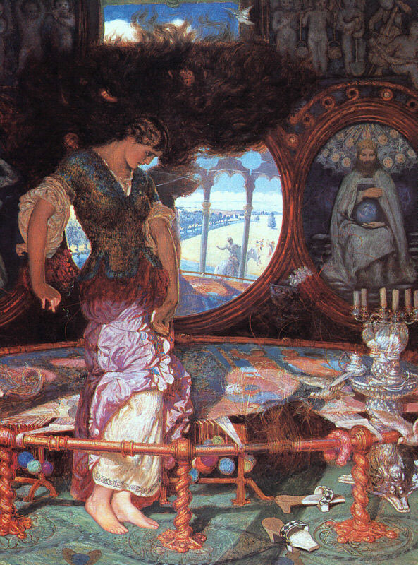 The Lady of Shalott by William Holman Hunt