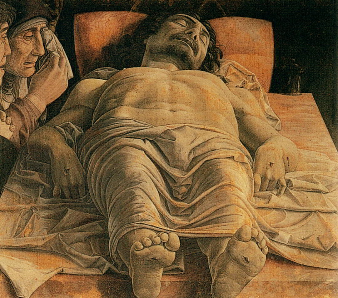 The Lamentation over the Dead Christ by Andrea Mantegna