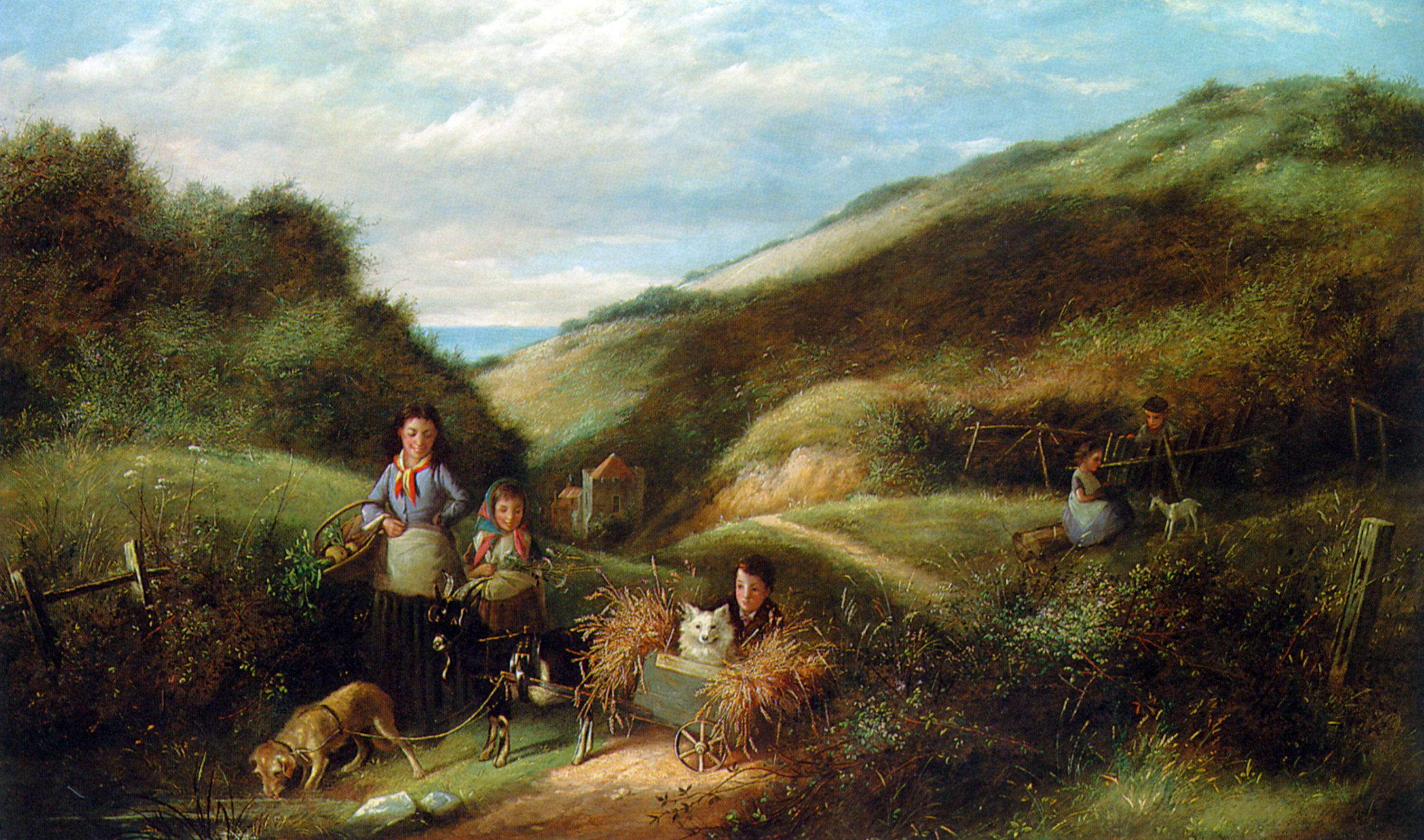 The Makeshift Cart by Charles Hunt